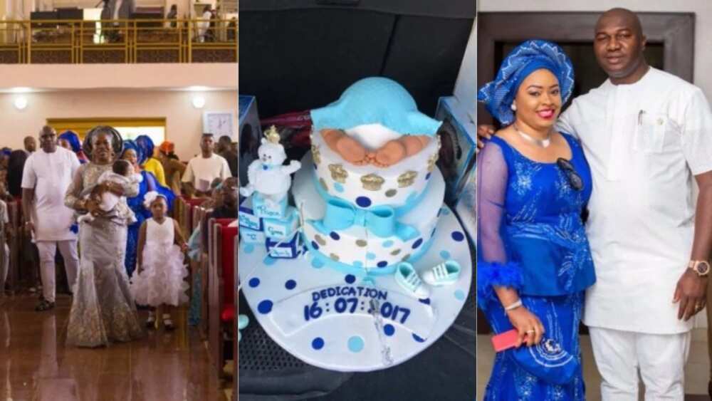 Billionaire businessman Prince Arthur Eze’s nephew dedicates first son (photos) Billionaire businessman Prince Arthur Eze’s nephew dedicates first son (photos)