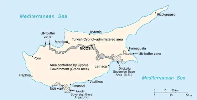 Cyprus divided