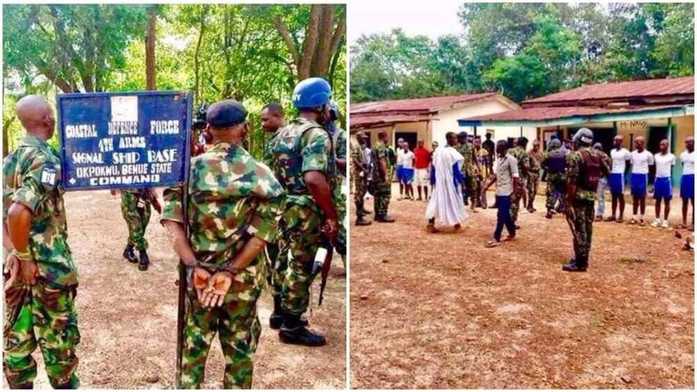 Police uncovers fake military base