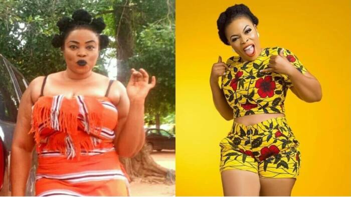 Nigerian actress flaunts her new figure after losing weight