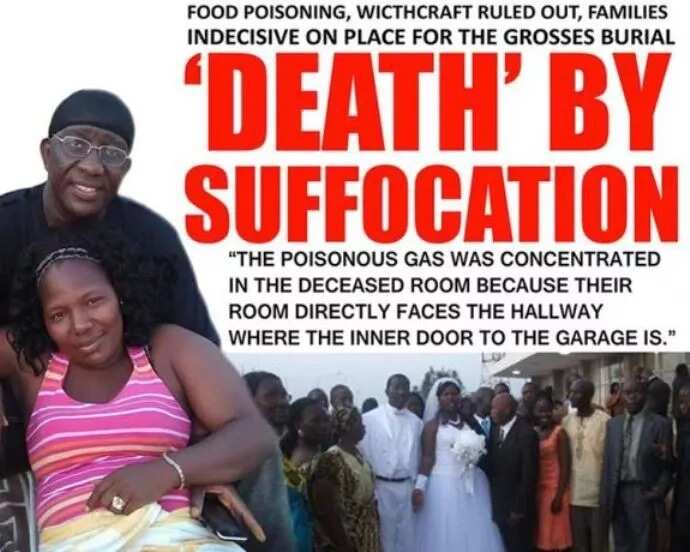 US based Liberian couple allegedly killed by brother actually died as a result of Asphyxiation....