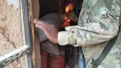 PHOTOS: Nigerian Military Uncover Bomb Factory