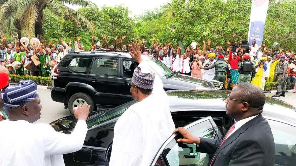 LIVE UPDATES: President Muhammadu Buhari makes historic visit to Lagos