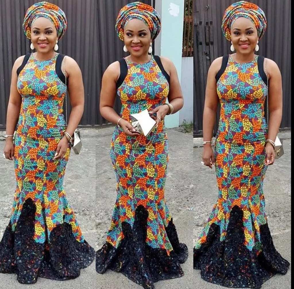 nigerian long gown styles