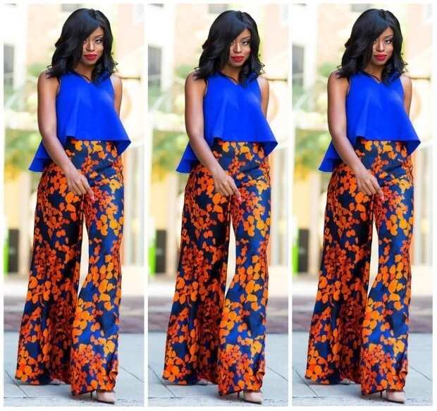 Bright Ankara trouser and top