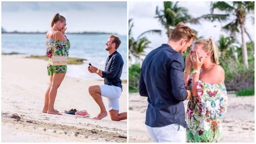 Tottenham Hotspur star Harry Kane proposes to girlfriend Kate Goodland in style
