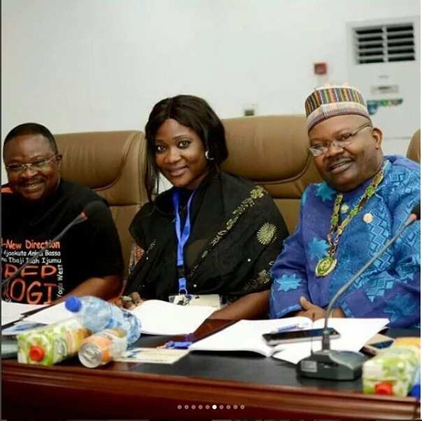 Mercy Johnson first assignment as Kogi state special assistant (Photos)