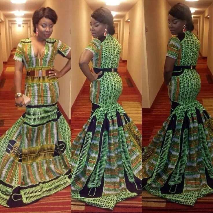 Gorgeous Ankara evening gowns for special ladies