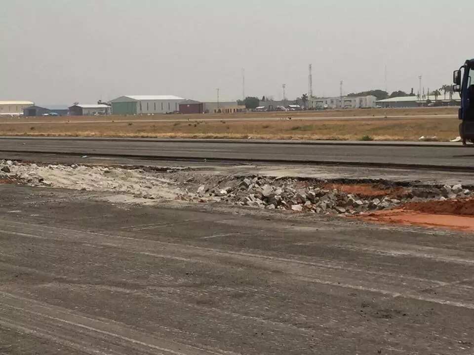 Abuja airport 57.5% completed