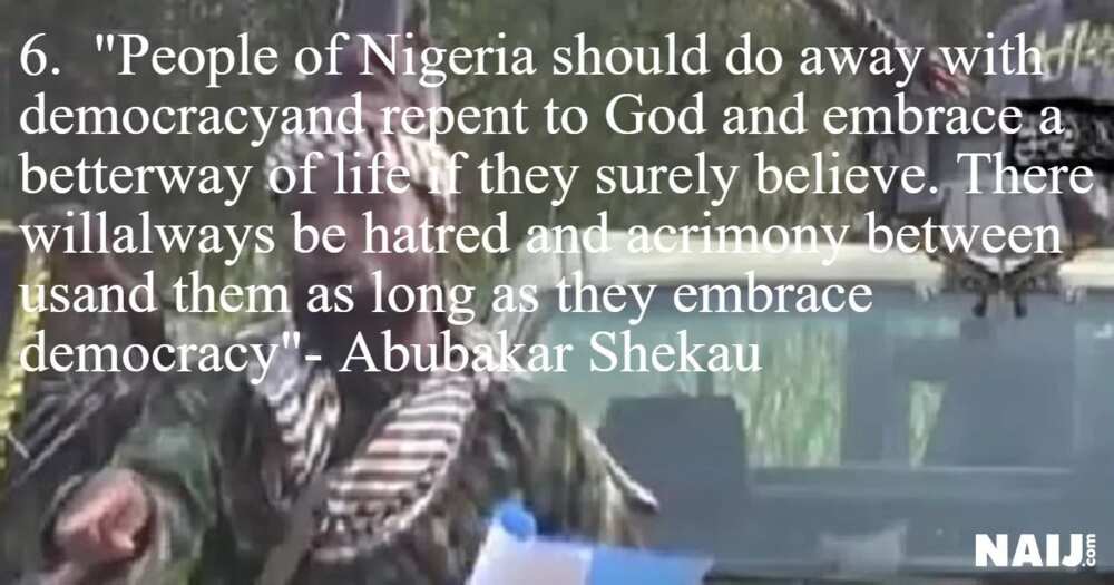 'Buhari is our enemy' and top 7 other quotes from Shekau's audio message on UNIMAID bombing