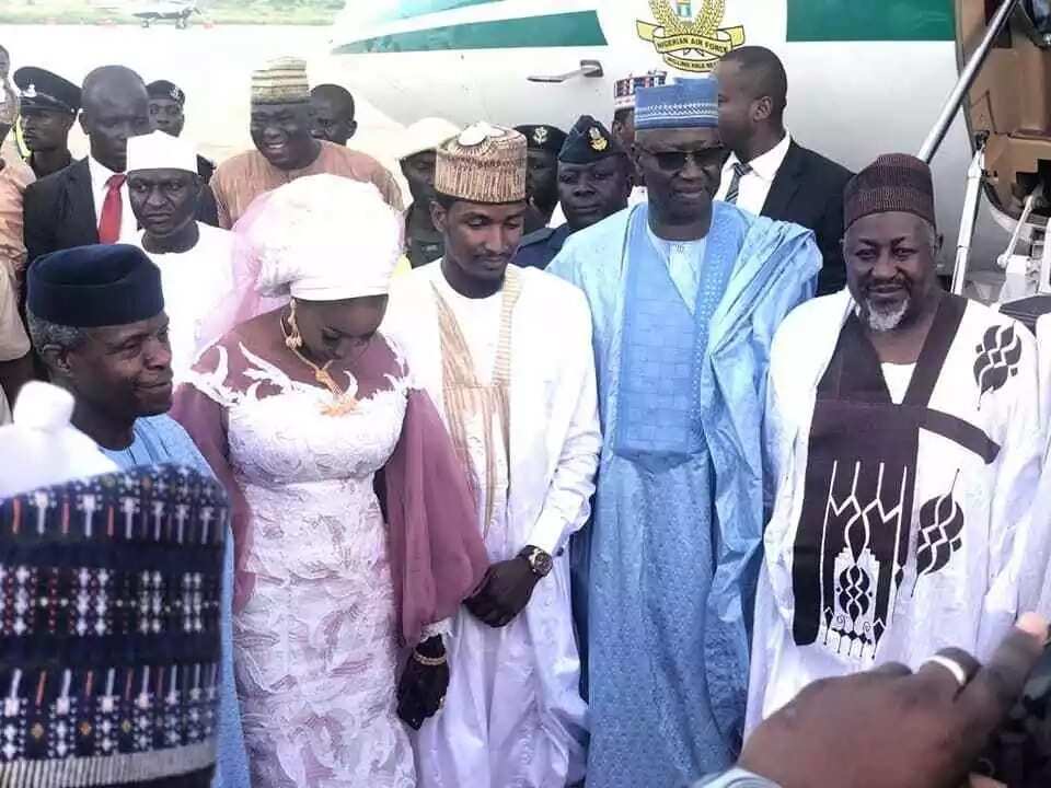 Cikin Hotuna: Ministan Shari'a, Abubakar Malami, ya aurar da diyarsa a Jihar Kebbi