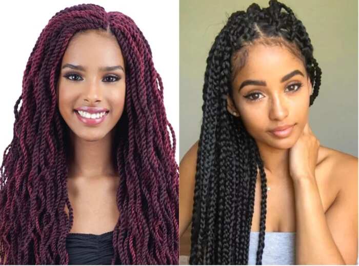 Different types of braids for black hair Different types of braids for black hair