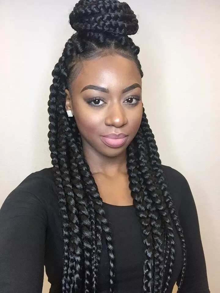 Big braids hairstyles to rock in 2019 - Legit.ng