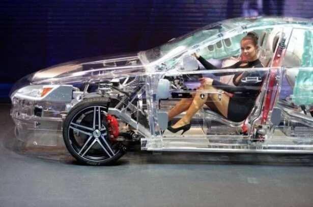 Transparent car floor mats