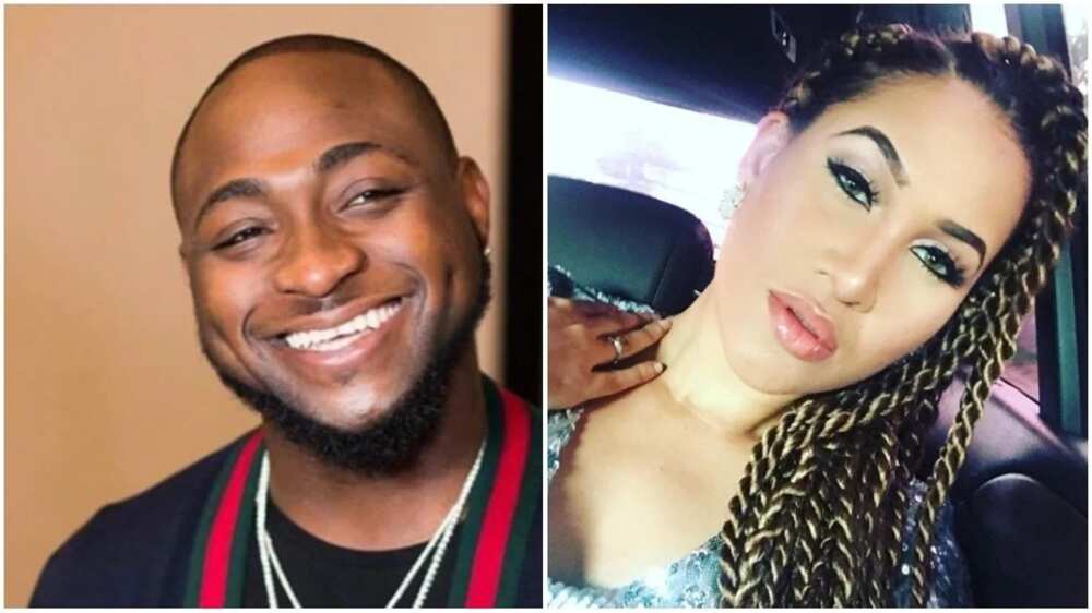 Singer Davido allegedly mocks actress Caroline Danjuma in new song (video)