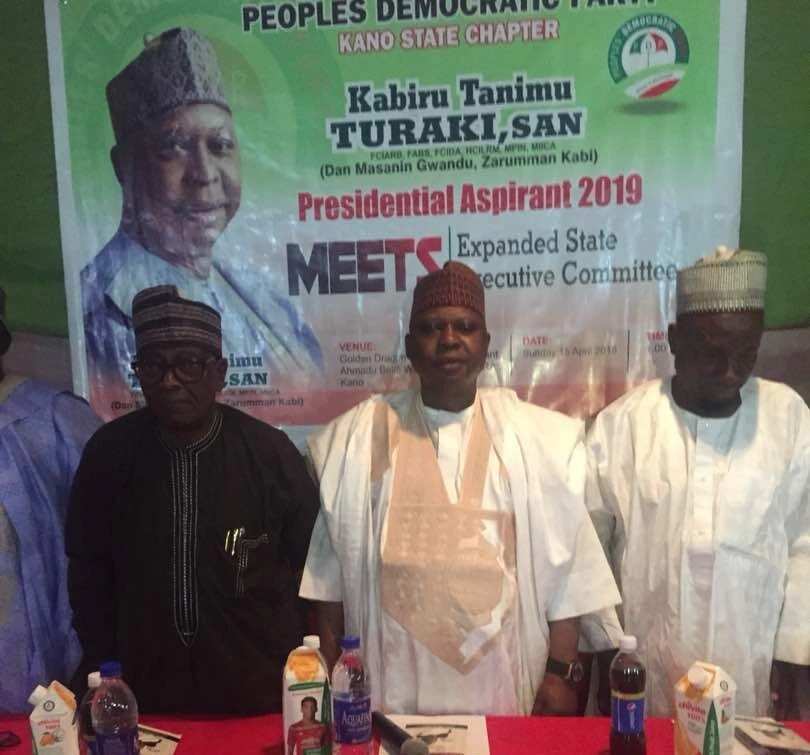 2019: Kabiru Turaki a good choice for PDP and Nigeria - Northwest PDP elders