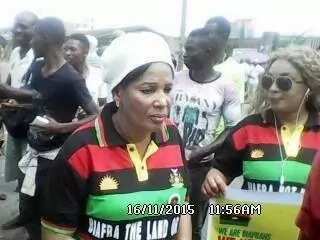 Kanu’s Family Joins Pro-Biafra Protest