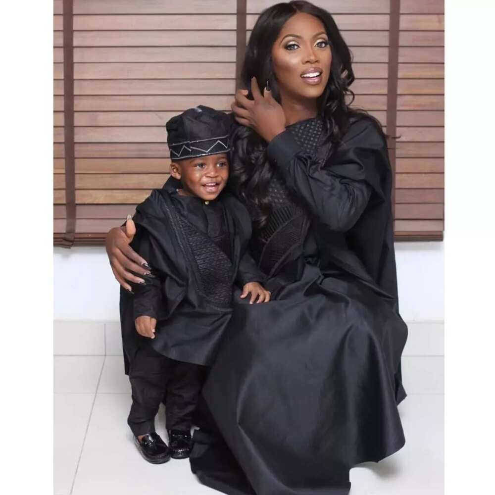 Who is the father of Tiwa Savage son?