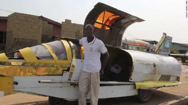 Meet Kehinde Durojaiye, the Nigerian inventor building a jet car (photos, video)