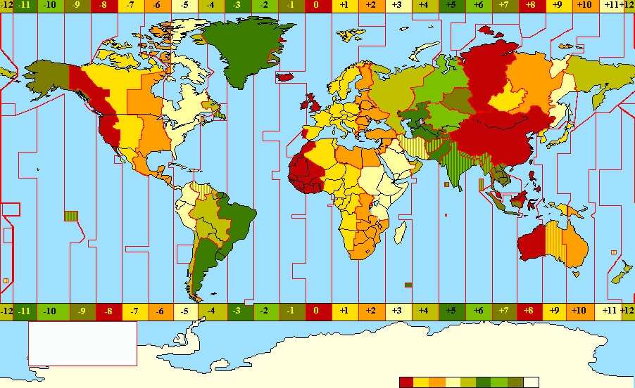 Nigeria Time Zone Difference