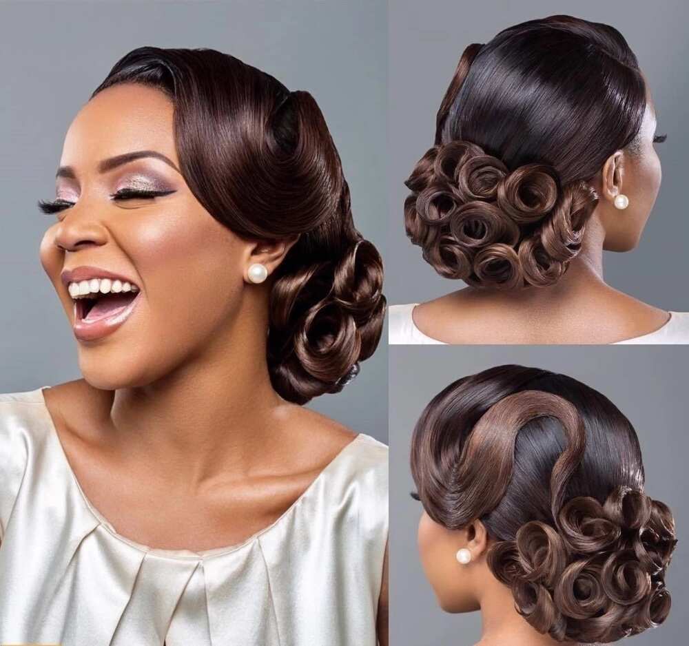 Latest Nigerian wedding hairstyles Latest Nigerian wedding hairstyles