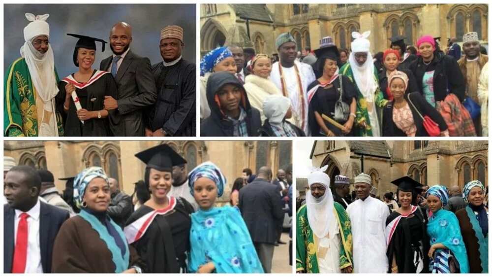 Amaryar sarkin Kano ta halarci taron kammala karatu na yar mijinta a Landan (HOTUNA) Amaryar sarkin Kano ta halarci taron kammala karatu na yar mijinta a Landan (HOTUNA)