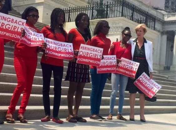 Chibok Girls Visit US Congress (PHOTOS)