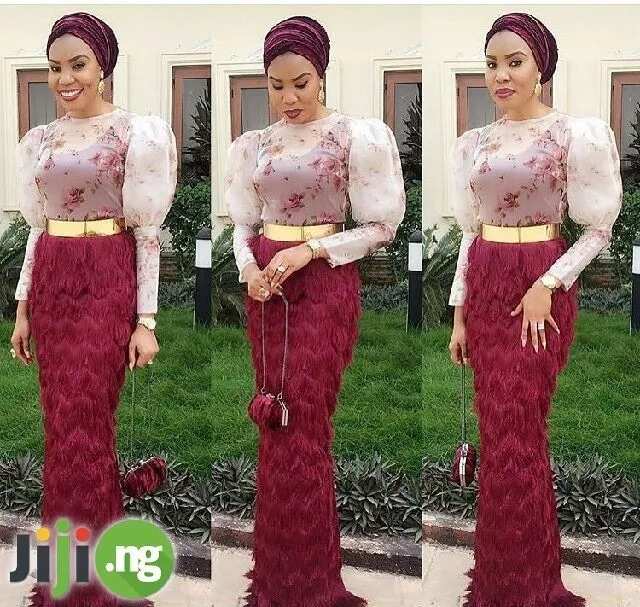 Latest aso ebi lace styles clearance 2017