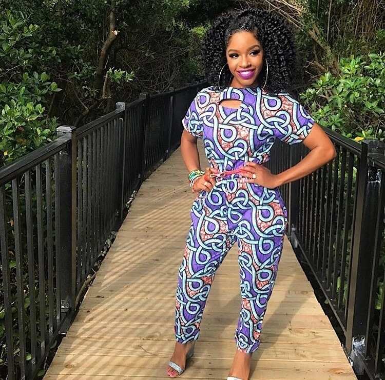 Ankara jumpsuit hot sale style 2018