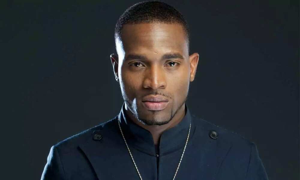 The stern look of D'banj will not leave indifferent any woman