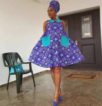 ankara pagne grossesse uniwax tenue ankarastyles circulation provoke allergic ensured madivas weddingdigestnaija kitenge