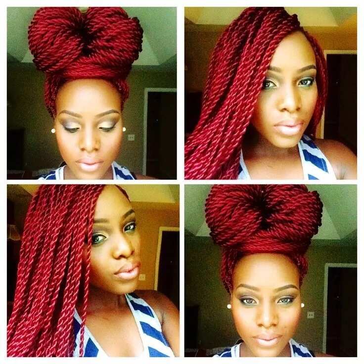 Top Long Kinky Twist Hairstyles Legit Ng