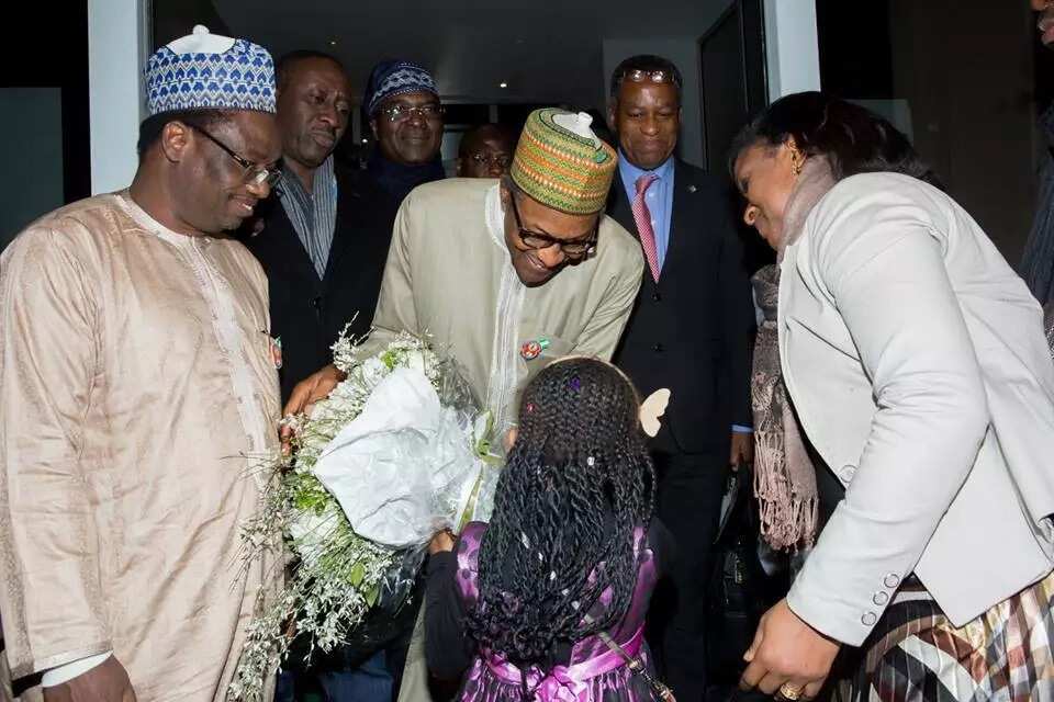 Buhari Arrives Paris For Climate Change Summit Buhari Arrives Paris For Climate Change Summit