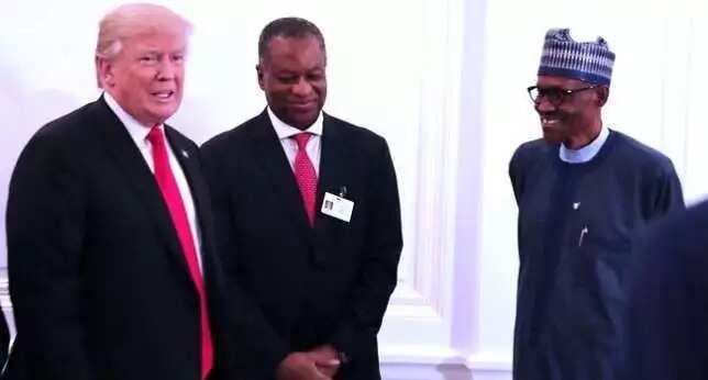 Babu yarjejeniyar da nayi da Donald Trump, tattaunawa kawai muka yi - Buhari
