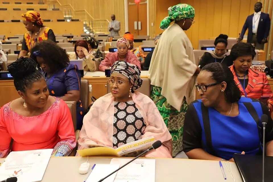 Aisha Buhari ta halarci taron matan shugabannin Afrika (hotuna)