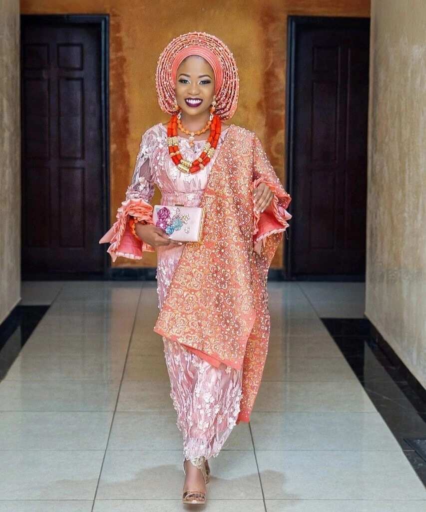 Peach Aso Ebi 2