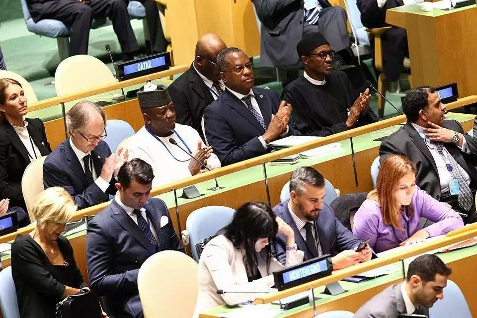 Buhari challenges world leaders at first UN meeting (Photos)