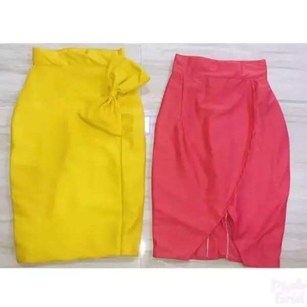 Lady shares experience of the N10,000 skirts she ordered online versus what she got