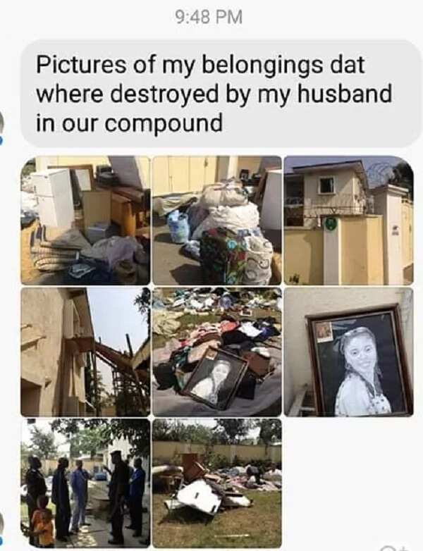 Woman cries out after abusive husband threw her out of their home
