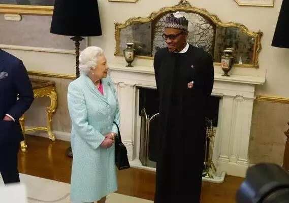 Buhari Talks With Queen Elizabeth II