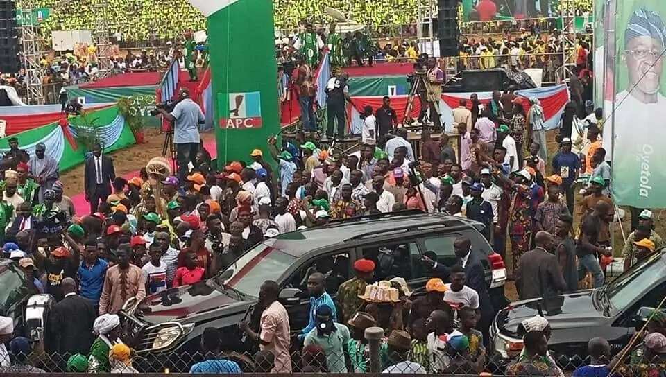 Abubuwa 5 da Buhari ya fada a wurin yakin neman zaben APC a jihar Osun Abubuwa 5 da Buhari ya fada a wurin yakin neman zaben APC a jihar Osun