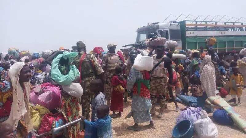 BREAKING: 1,623 persons held captives by Boko Haram released by troops