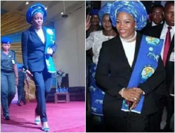 Check out the outfit Rivers state 1st lady, Suzzette wore to an event