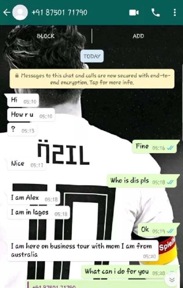 Funny conversation between internet fraudster and a victim he wanted to scam leaked online