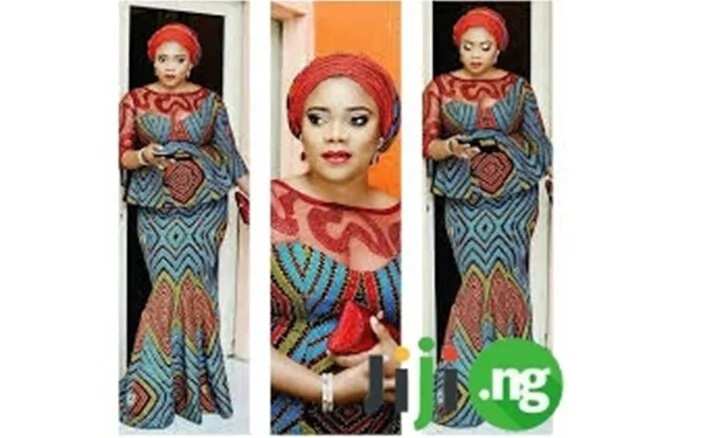 Ankara and lace - Mix of styles for a gorgeous outfit
