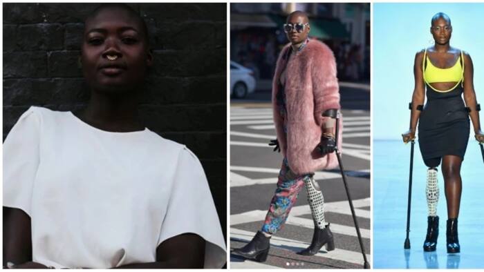 28-year-old lady who was given 3 weeks to live made her debut at New York Fashion Week (photos)