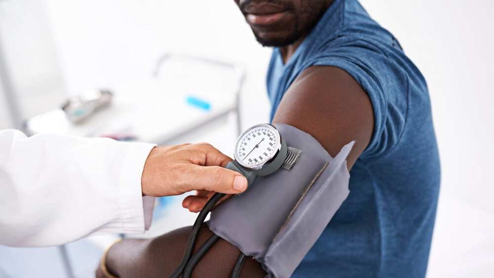 High blood pressure High blood pressure