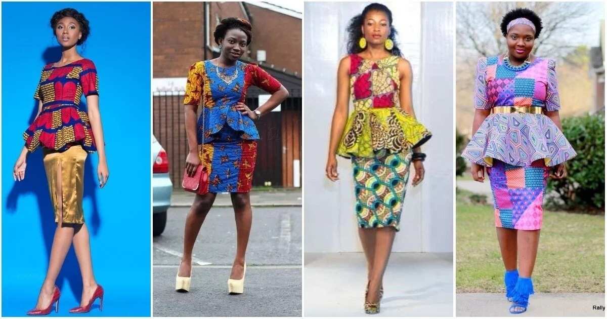 peplum ankara tops 2018