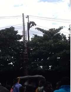 NEPA Staff Electrocuted While On Duty In Lagos (PHOTOS)