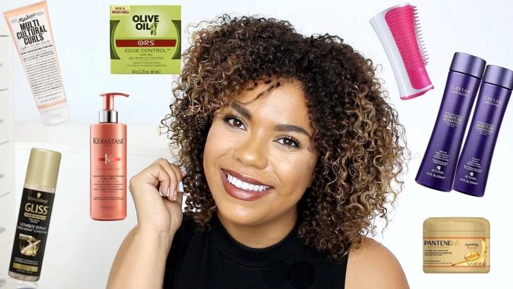 How to curl short natural hair 